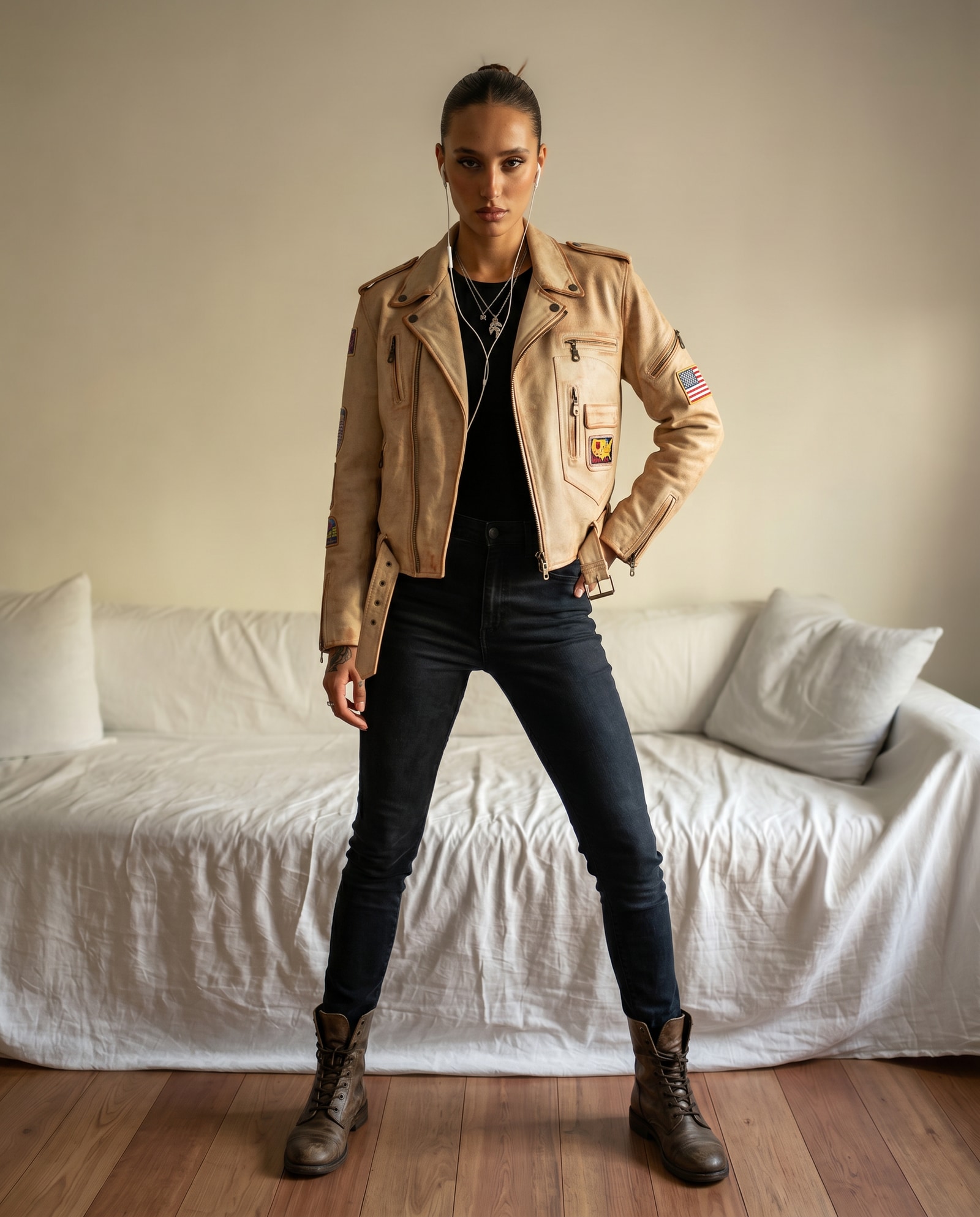 Guess embellished leather jacket | GUESS® Official Website